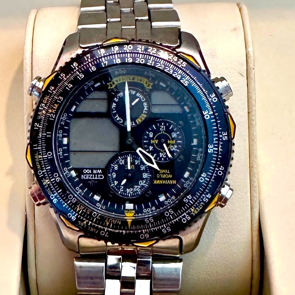 Citizen Watch C300-Q00842 Promaster Navihawk Men's Wristwatch Analog Digital